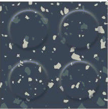 25mm Indoor Rubber Tiles No Harmful Gas Or Substance Release