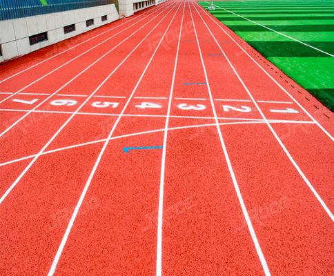 SBR EPDM Synthetic Athletic Track Excellent Weather Resistance