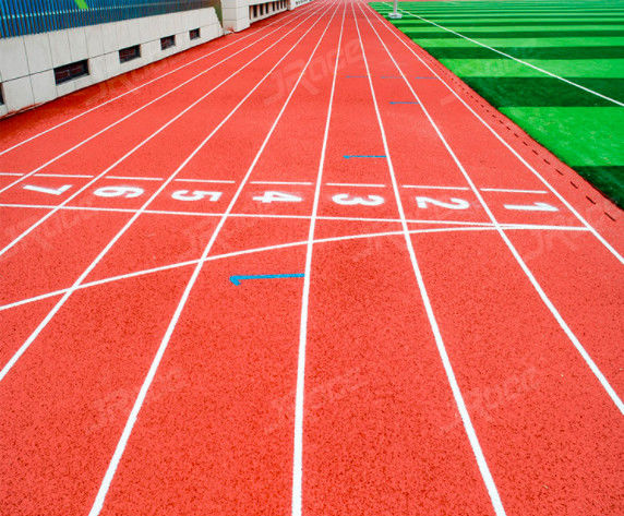 SBR EPDM Synthetic Athletic Track Excellent Weather Resistance